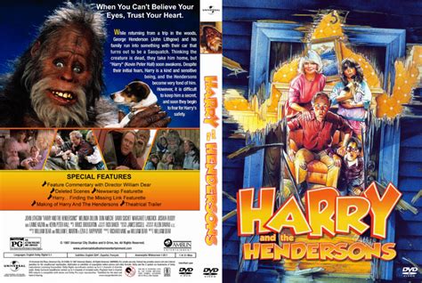 Harry And The Hendersons 1987 R1 Custom Dvd Cover And Label Dvdcovercom