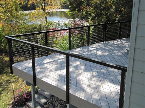 The deck store online carries cable railing systems from several brands, all are sure to enhance any home. Cable Deck Railing Systems At Lowes | Deck Railing With ...