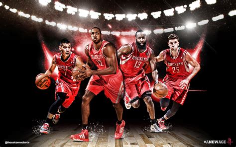 Houston Rockets Big 4 2013 1920x1200 Wallpaper