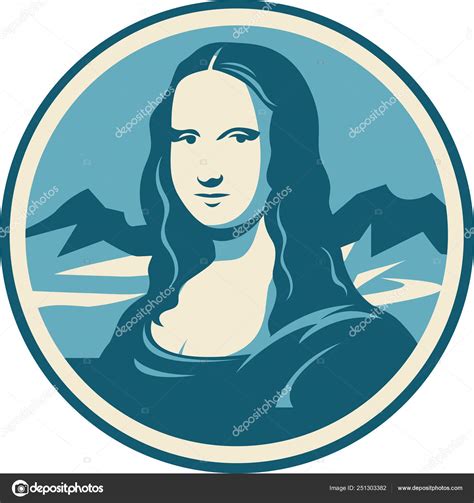 Mona Lisa Leonardo Vinci Symbole Stock Vector By ©mauromod 251303382
