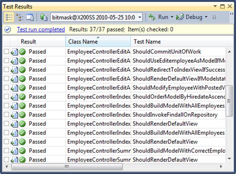 This completes the basic setup for effort, so if you only need to work with a simple system and one database, then you are finished. Unit testing with Entity Framework 4 | Entity framework ...