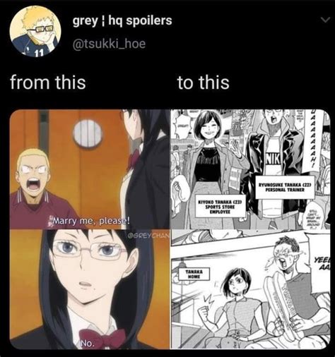 Anime Memes With The Caption That Reads Grey Im Spoilers From This To