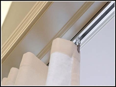 Everything You Need To Know About Ceiling Mounted Curtain Track Systems Ceiling Ideas