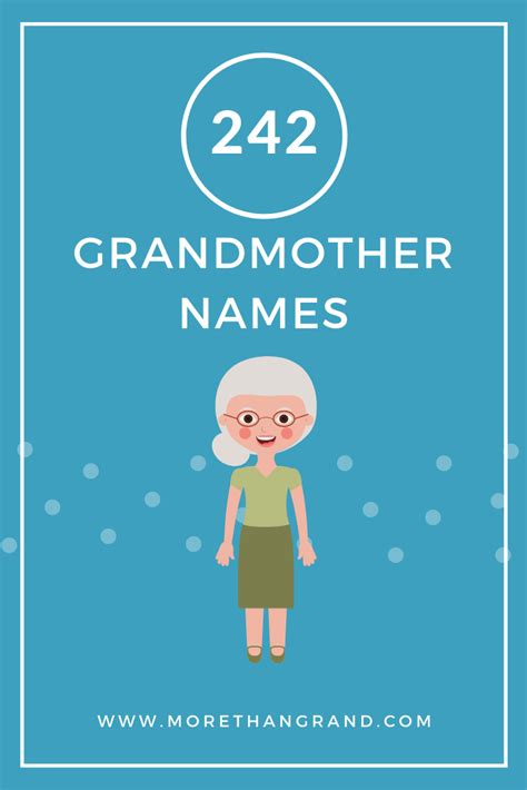 Find The Perfect Grandmother Name Grandma Names Alternative Names