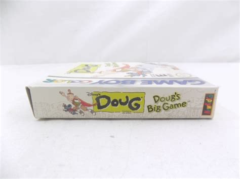 Boxed Gameboy Color Dougs Big Game Complete Wmanual Game Boy