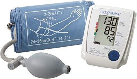Lifesource Ua 705v Advanced Manual Inflate Blood Pressure Monitor With