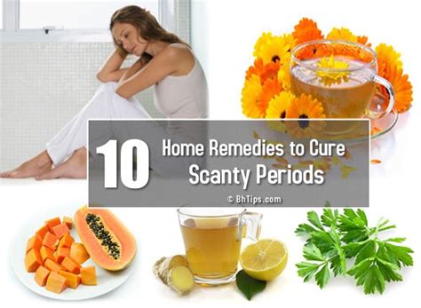 Top 10 Home Remedies To Cure Scanty Menstrual Flow Hypomenorrhea