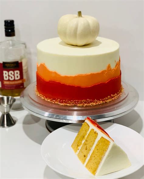 Pumpkin Bourbon Cake Intensive Cake Unit