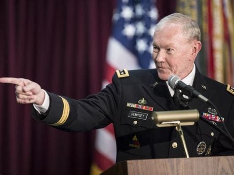 Army Brass Led By Future Joint Chiefs Head Martin Dempsey Gave