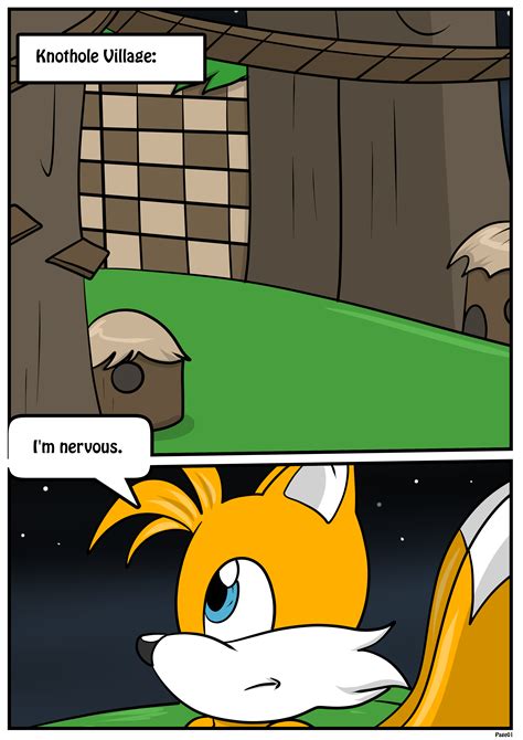 Tails And Sally Werewolf Transformation Tf Page 1 By Brossette On