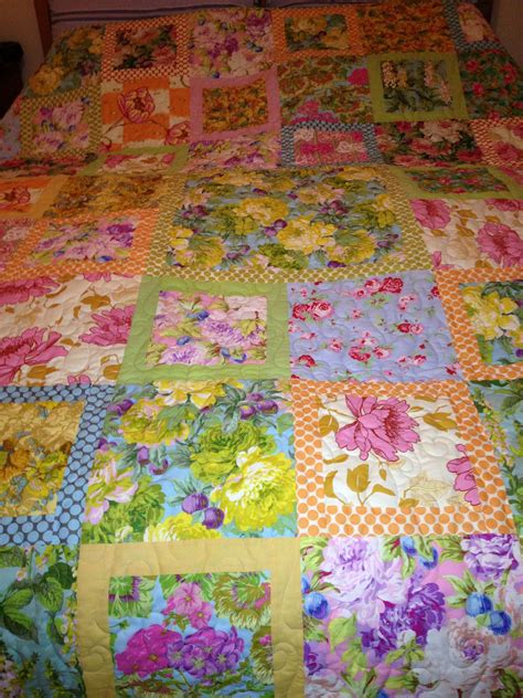 For Inspiration Eg Using Pansy Fabric Quilting Tutorials Quilting