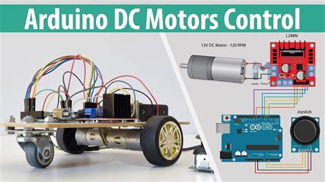 Dc Motor Control With L D And Arduino Uno Motors Mechanics Power Hot