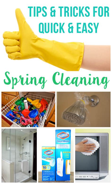 Clever Spring Cleaning Tips And Hacks Happiness Is Homemade