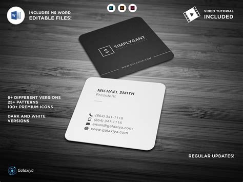 Minimal Square Business Cards Square Business Cards Business Cards