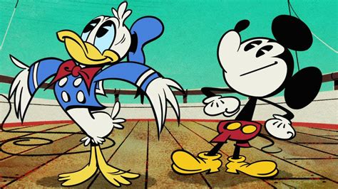 Captain Donald A Mickey Mouse Cartoon Disney Shorts Youtube