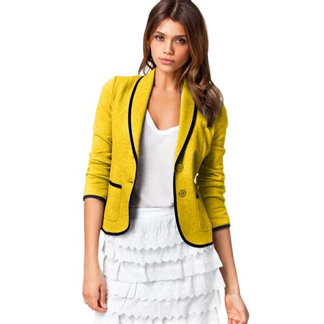 women fashion spring blazer women office ladies business coat blazer elegant suit long sleeve