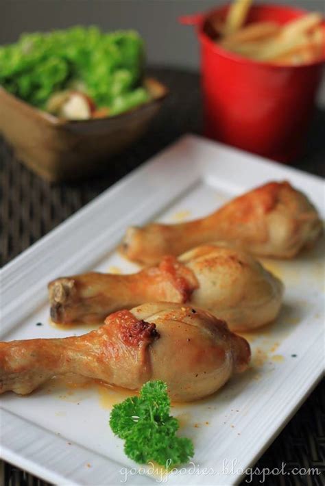 GoodyFoodies: Recipe: Spicy roasted chicken drumsticks ...