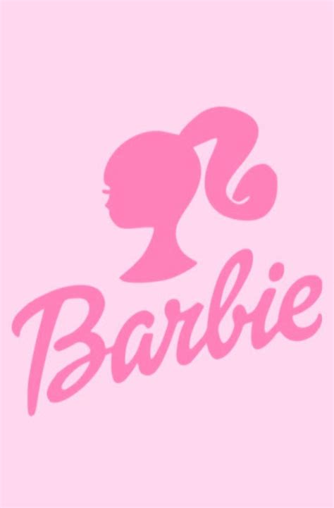 Pink Barbie Logo Barbie Logo Barbie Pink Barbie