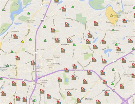 Ga Power Outage Map The Aha Connection
