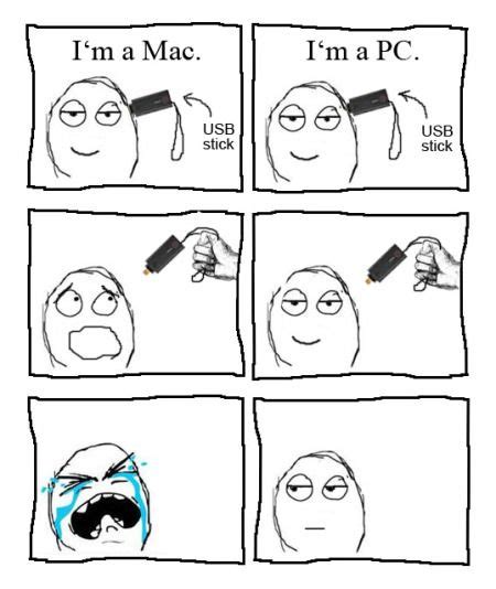 Mac Vs Pc Mac Vs Pc Computer Humor Mac