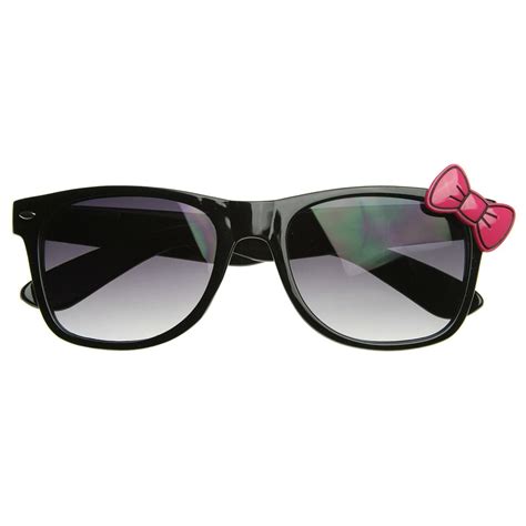 ladies trend cat eye retro fashion horn rimmed w kitty bow retro fashion cute bows cute