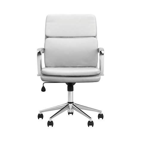 Ximena Standard Back Upholstered Office Chair White Coaste