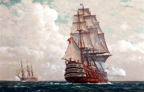 Navío Santísima Trinidad 1769 1805 Armada Española Buques De Vela