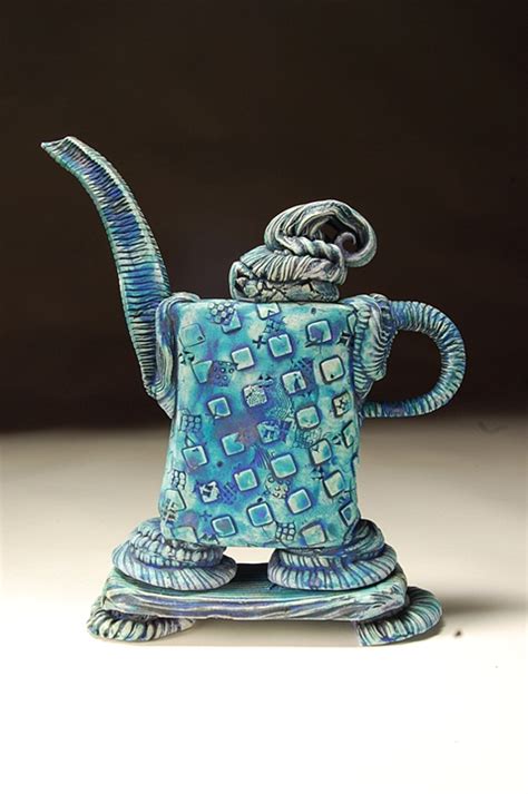 Lana Wilson Purple Teapot