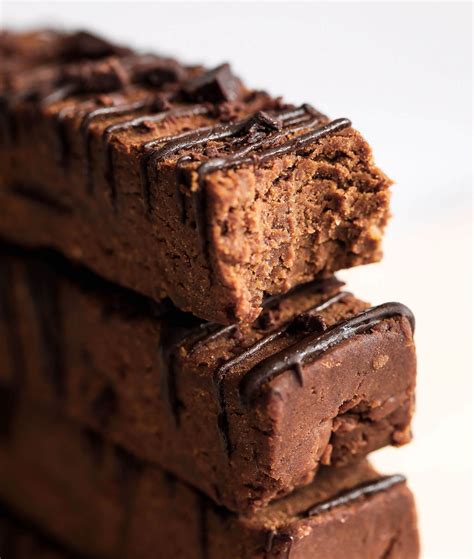 Vegan Chocolate Protein Bars Nadia S Healthy Kitchen