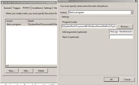 Windows Powershell Script Does Not Run Via Scheduled Tasks Stack