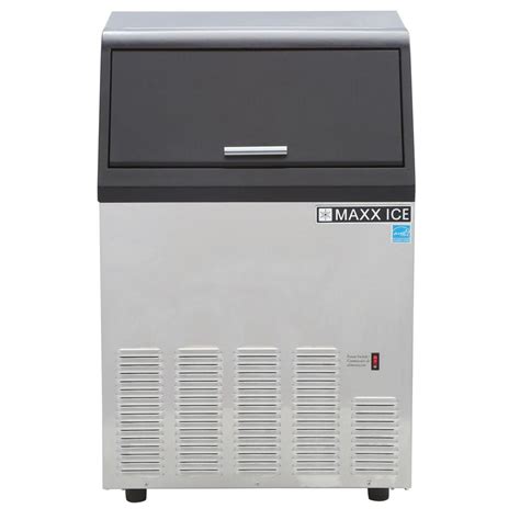 Maxx Ice Lb Freestanding Icemaker In Stainless Steel Mim The