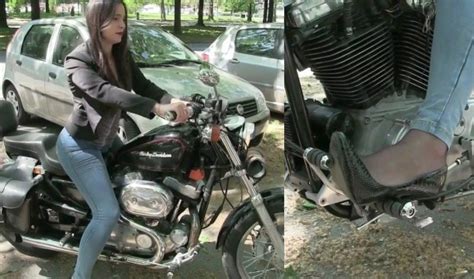 289 Miss Iris And The Harley Davidson Nightmare Par Pedal Vamp