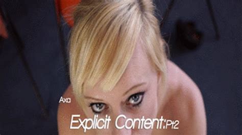 Axa Explicit Contentpt2 540p Tablet Uk Masturbation