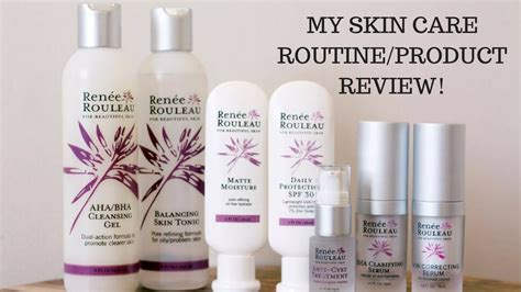 Renee Rouleau Review Skin Care Routine Youtube