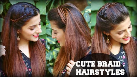 Today we are sharing 14 cute and easy back to school hairstyles. 3 CUTE & EASY Everyday Headband Braid Hairstyles for ...