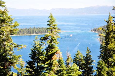 Emerald Bay Of Lake Tahoe Stock Photo Image Of Nevada 45671934