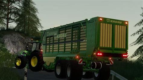Fs19 Krone Zx 430 Gd Trailer V1 Farming Simulator 19 Mods