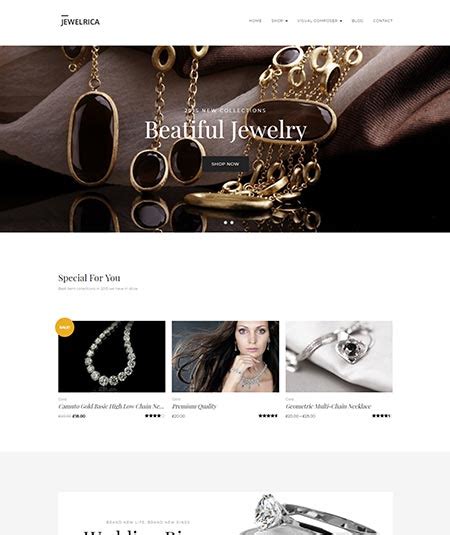 30best Jewelry Wordpress Themes Start Your Jewelry Shop Today