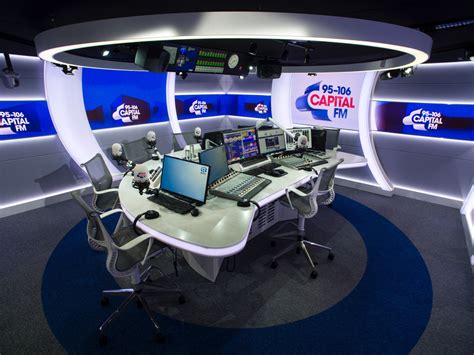 Completed Electrical Installation Capital Radio Broadcast Studio