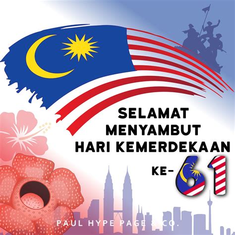 Selamat Hari Merdeka Malaysia 62th Happy Malaysia Ind