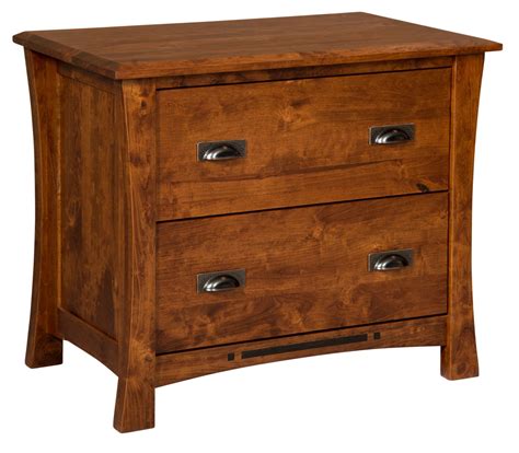 Arts And Crafts Filing Cabinets Amish Solid Wood Filing Cabinets