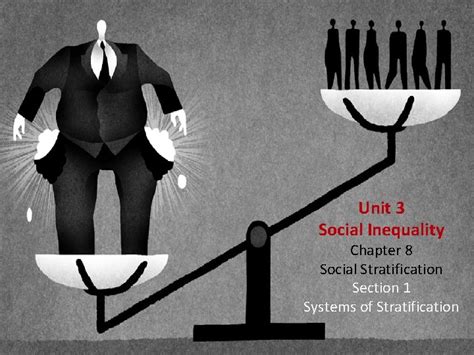 Unit 3 Social Inequality Chapter 8 Social Stratification