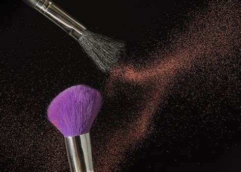 Makeup Brushes Background