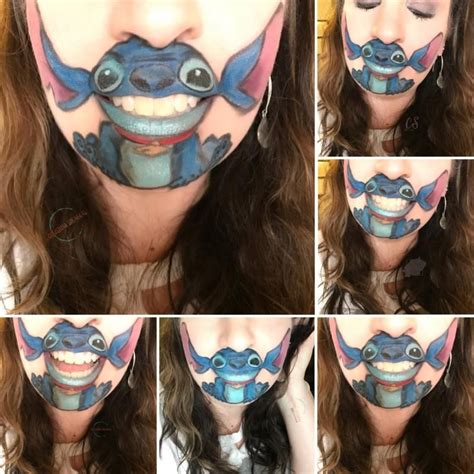 Stitch Halloween Makeup Stitches Makeup Stitch Halloween Makeup