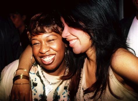 Aaliyah And Missy Elliott Attending Joes Album Release Party In