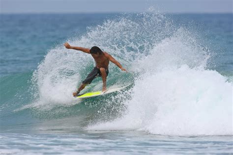 Philippine Surfer Luke Landrigan Pushes The Billabong Px 1 To The Limit Chasing Light