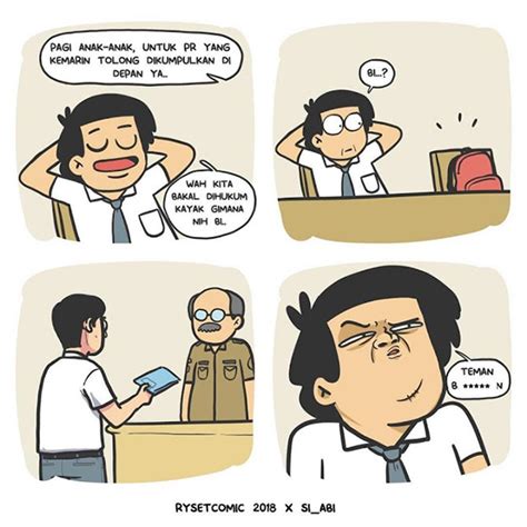 16 Gambar Komik Mudah Dibuat