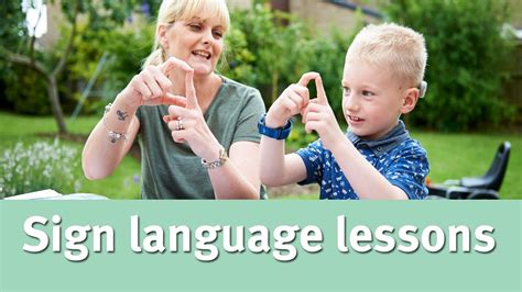 My Deaf Child And Getting Sign Language Lessons Youtube