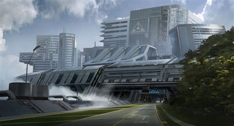 Run2damoon Futuristic City Sci Fi City Futuristic Architecture