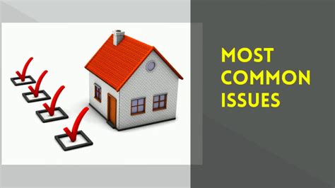 Most Common Issues Found In Home Inspections Moving Guide Youtube